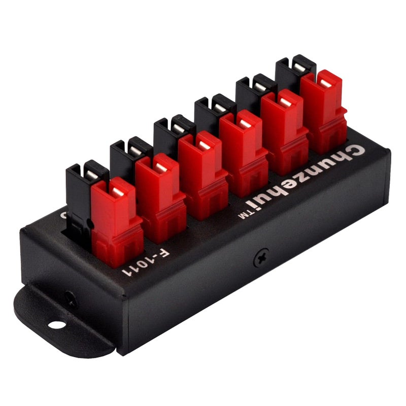 Chunzehui F-1011 6-Position 45A Power Pole Distribution Block Module, Connector Power Splitter Distributor Source Strip. - Image 3